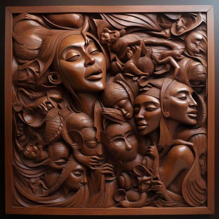 نموذج ثلاثي الأبعاد لآلة CNC 3D Art 